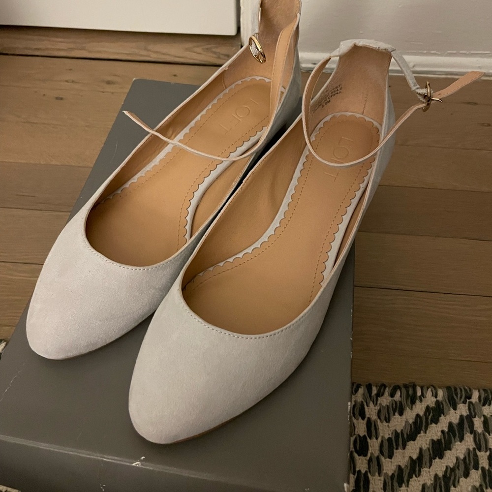 Ann Taylor Loft flats. Worn once